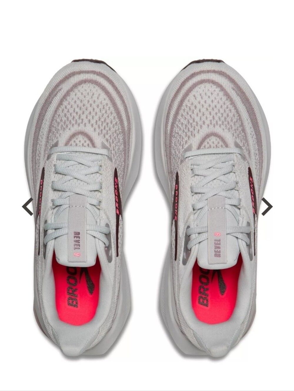 Brooks Revel 9 Women’s Running Shoes - Light Grey/Rose/Raisin
